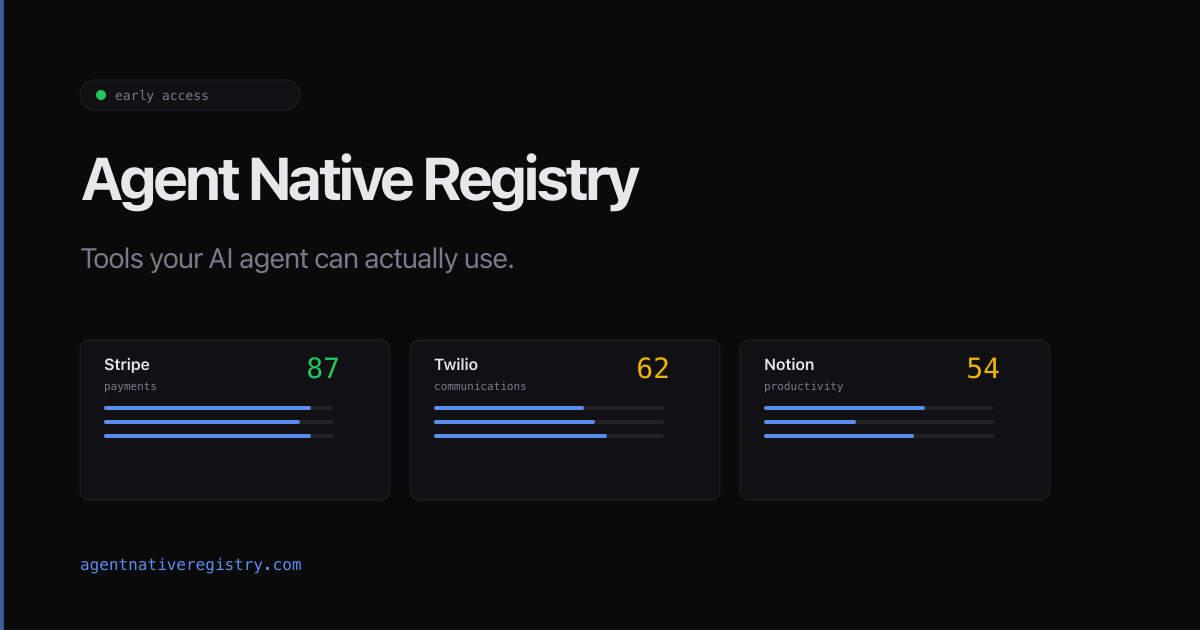 agentnativeregistry.com image